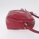 GUCCI Shoulder Bag Leather Pink Gold 308364 Auth 209533A-6