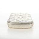 Christian Dior Chain Shoulder Pouch Leather 2way Gold Auth 209536M-11
