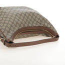GUCCI GG Supreme Shoulder Bag PVC Beige Gold 309618 Auth 209537A-9
