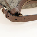 GUCCI GG Supreme Shoulder Bag PVC Beige Gold 309618 Auth 209537A-10