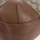GUCCI GG Supreme Shoulder Bag PVC Beige Gold 309618 Auth 209537A-16