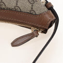 GUCCI GG Supreme Shoulder Bag PVC Beige Gold 309618 Auth 209537A-20