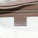 GUCCI GG Supreme Shoulder Bag PVC Beige Gold 309618 Auth 209537A-21