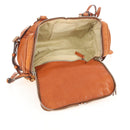 Chloe Paddington Hand Bag Leather Orange Gold Silver Auth 209544V-17