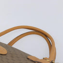 GUCCI Micro GG Supreme Boston Bag PVC Beige Gold 012 067 0027 Auth 209545A-11