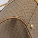 GUCCI Micro GG Supreme Boston Bag PVC Beige Gold 012 067 0027 Auth 209545A-14