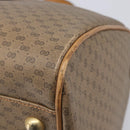 GUCCI Micro GG Supreme Boston Bag PVC Beige Gold 012 067 0027 Auth 209545A-15