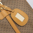 GUCCI Micro GG Supreme Boston Bag PVC Beige Gold 012 067 0027 Auth 209545A-18
