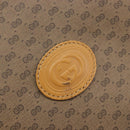 GUCCI Micro GG Supreme Boston Bag PVC Beige Gold 012 067 0027 Auth 209545A-20