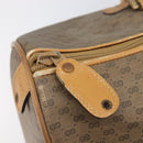 GUCCI Micro GG Supreme Boston Bag PVC Beige Gold 012 067 0027 Auth 209545A-22