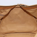 GUCCI Micro GG Supreme Boston Bag PVC Beige Gold 012 067 0027 Auth 209545A-25