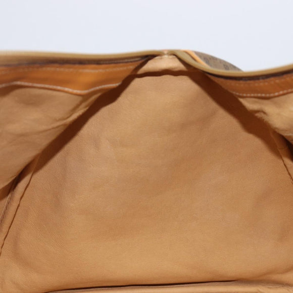GUCCI Micro GG Supreme Boston Bag PVC Beige Gold 012 067 0027 Auth 209545A
