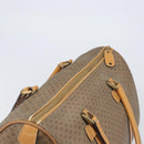 GUCCI Micro GG Supreme Boston Bag PVC Beige Gold 012 067 0027 Auth 209545A-6