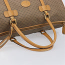 GUCCI Micro GG Supreme Boston Bag PVC Beige Gold 012 067 0027 Auth 209545A-9