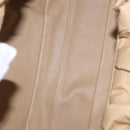 Bottega Veneta Shoulder Bag Paper Leather Beige Auth 209552V-15