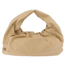 Bottega Veneta Shoulder Bag Paper Leather Beige Auth 209552V-3