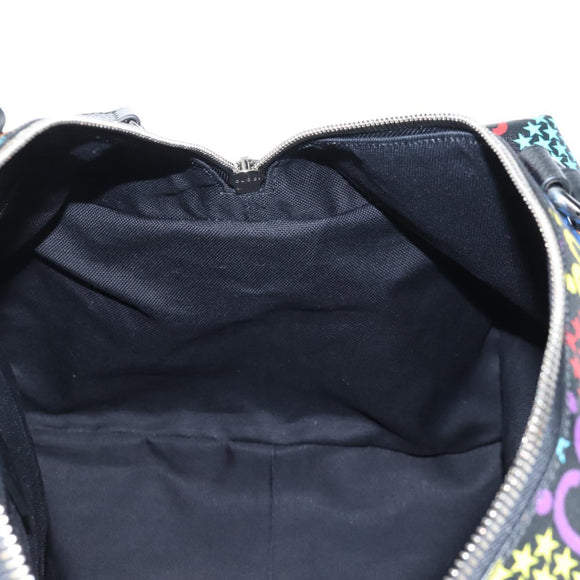 GUCCI GG Psychedelic Boston Bag PVC 2way Multicolor Silver 602619 Auth 209553M
