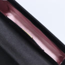 PRADA Hand Bag Satin Black Gold Tone Auth 209561M-18