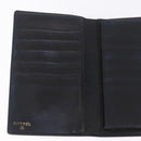 CHANEL Long Wallet Caviar Skin Black Gold Tone CC Auth 209562-16