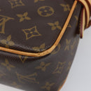 LOUIS VUITTON Monogram Hudson PM Shoulder Bag M40027 LV Auth 209564V-12