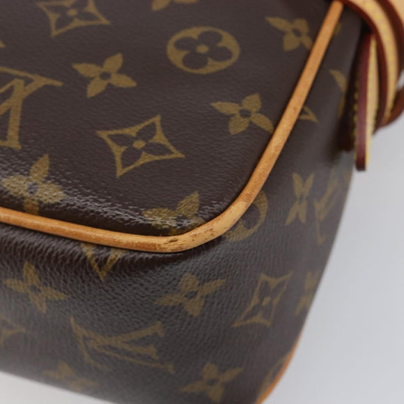 LOUIS VUITTON Monogram Hudson PM Shoulder Bag M40027 LV Auth 209564V
