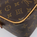 LOUIS VUITTON Monogram Hudson PM Shoulder Bag M40027 LV Auth 209564V-13