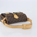LOUIS VUITTON Monogram Hudson PM Shoulder Bag M40027 LV Auth 209564V-7