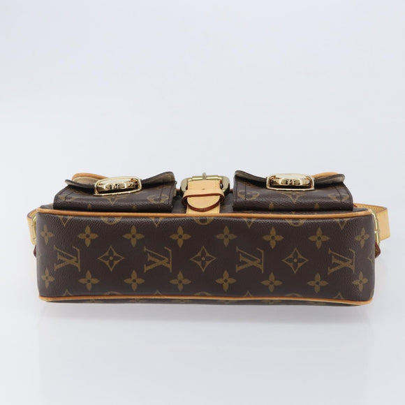 LOUIS VUITTON Monogram Hudson PM Shoulder Bag M40027 LV Auth 209564V