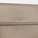 GUCCI Long Wallet Leather Gold 347112 Auth 209572A-13