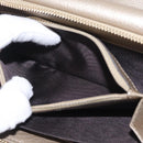 GUCCI Long Wallet Leather Gold 347112 Auth 209572A-26
