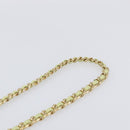 CHANEL Matelasse Chain Shoulder Bag Lamb Skin 2way Green Gold CC Auth 209576SM-11