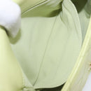 CHANEL Matelasse Chain Shoulder Bag Lamb Skin 2way Green Gold CC Auth 209576SM-27