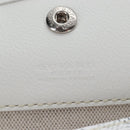 Goyard Herringbone Hobo Bag Boheme PVC Leather White Auth 209578SAM-26