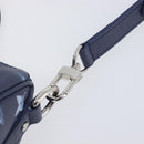 LOUIS VUITTON Monogram Watercolor Keepall XS Hand Bag Navy M57844 Auth 209582SAM-12