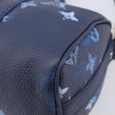 LOUIS VUITTON Monogram Watercolor Keepall XS Hand Bag Navy M57844 Auth 209582SAM-16