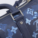 LOUIS VUITTON Monogram Watercolor Keepall XS Hand Bag Navy M57844 Auth 209582SAM-18