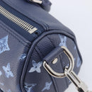 LOUIS VUITTON Monogram Watercolor Keepall XS Hand Bag Navy M57844 Auth 209582SAM-19
