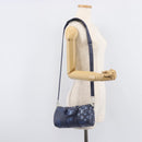 LOUIS VUITTON Monogram Watercolor Keepall XS Hand Bag Navy M57844 Auth 209582SAM-25