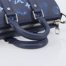 LOUIS VUITTON Monogram Watercolor Keepall XS Hand Bag Navy M57844 Auth 209582SAM-7