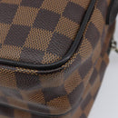 LOUIS VUITTON Damier Ebene Amazon Shoulder Bag N42703 LV Auth 209583M-18