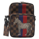 LOUIS VUITTON Damier Ebene Amazon Shoulder Bag N42703 LV Auth 209583M-13