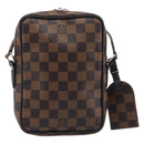 LOUIS VUITTON Damier Ebene Amazon Shoulder Bag N42703 LV Auth 209583M-3