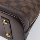 LOUIS VUITTON Damier Ebene Alma BB Hand Bag N40606 LV Auth 209584V-14