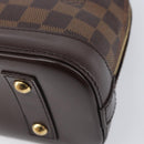 LOUIS VUITTON Damier Ebene Alma BB Hand Bag N40606 LV Auth 209584V-16