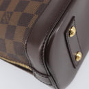 LOUIS VUITTON Damier Ebene Alma BB Hand Bag N40606 LV Auth 209584V-17