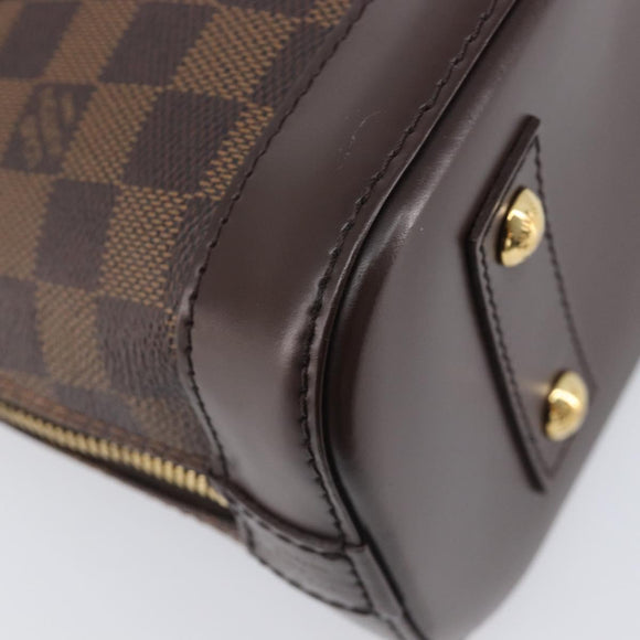 LOUIS VUITTON Damier Ebene Alma BB Hand Bag N40606 LV Auth 209584V