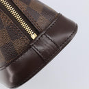 LOUIS VUITTON Damier Ebene Alma BB Hand Bag N40606 LV Auth 209584V-18