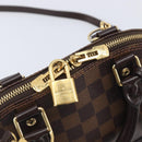 LOUIS VUITTON Damier Ebene Alma BB Hand Bag N40606 LV Auth 209584V-19