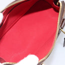 LOUIS VUITTON Damier Ebene Alma BB Hand Bag N40606 LV Auth 209584V-22