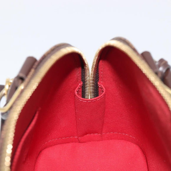 LOUIS VUITTON Damier Ebene Alma BB Hand Bag N40606 LV Auth 209584V